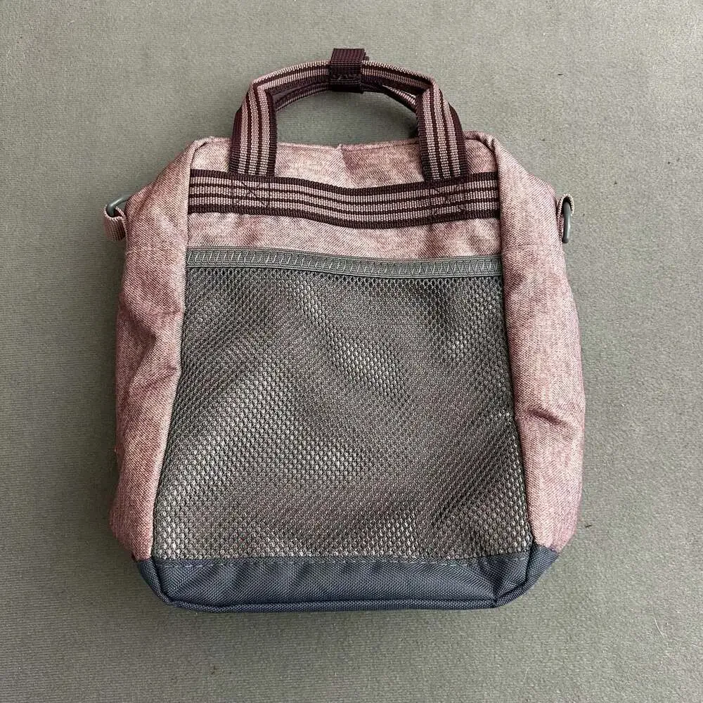 Adidas Squad Insulated Lunch Bag in Purple and Rose Gold